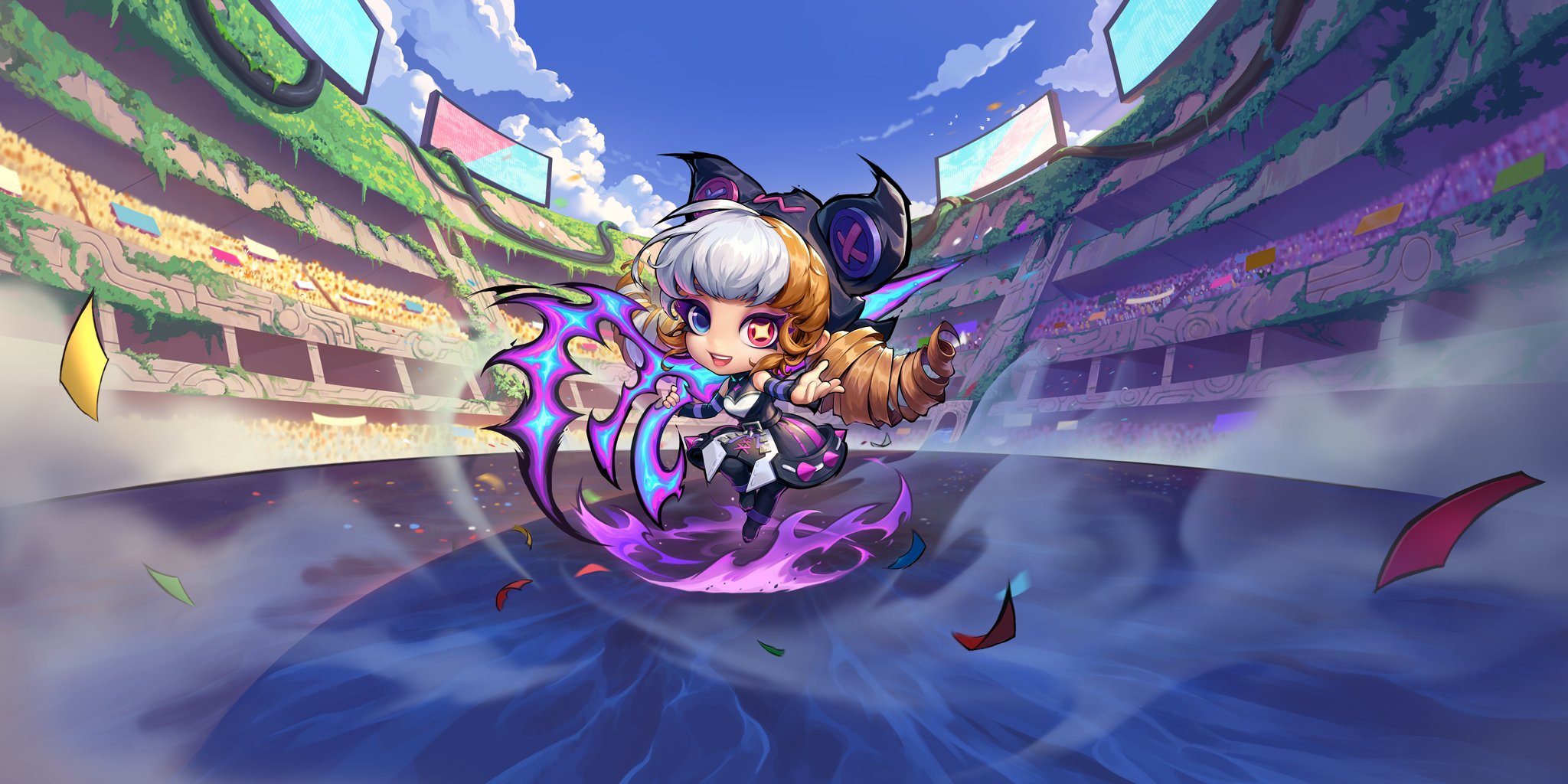 Pet Tím Gwen Tử Chỉ Dương Khí